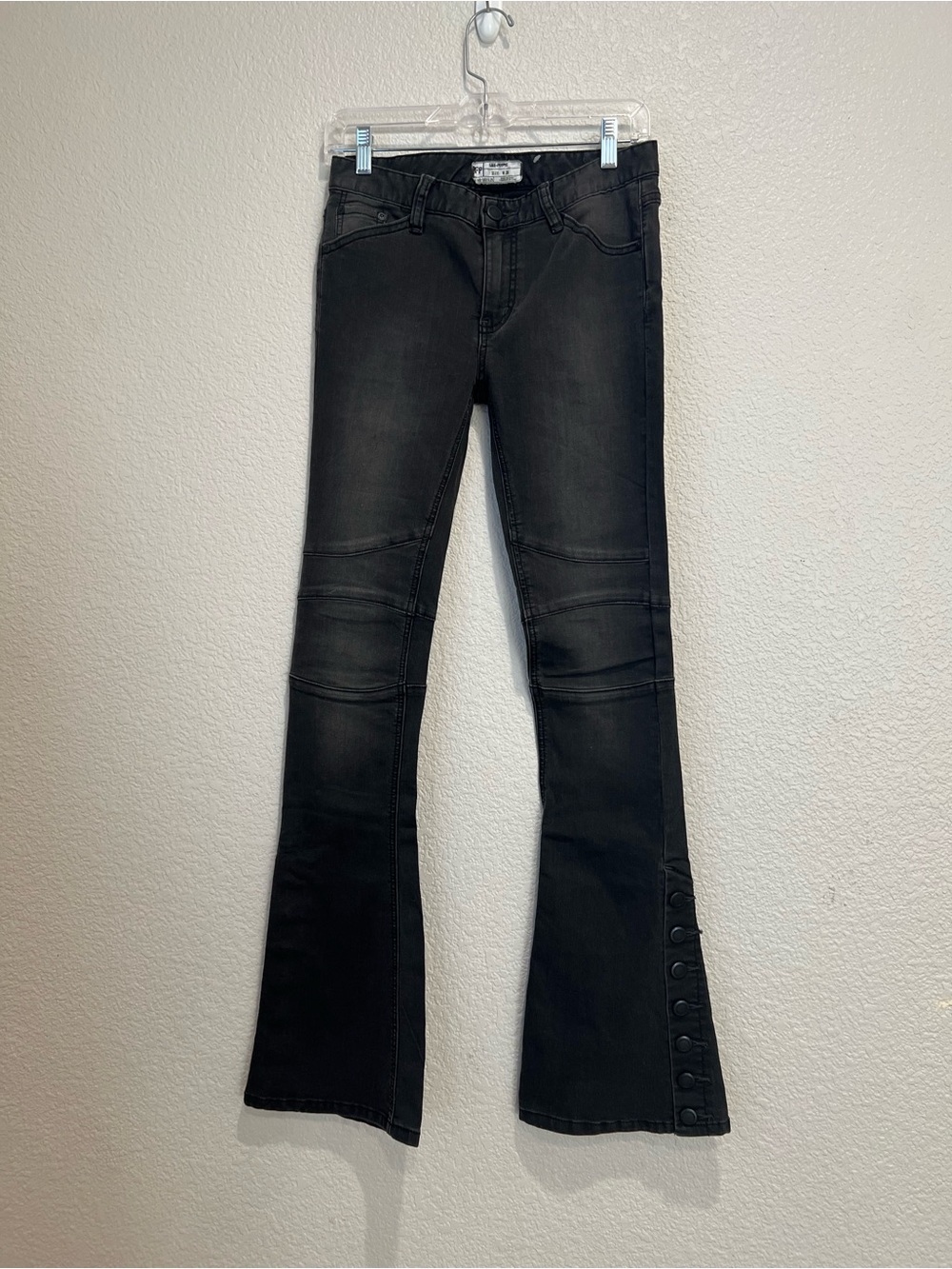 NWOT Free People Skyler Button Flare Jeans, 26